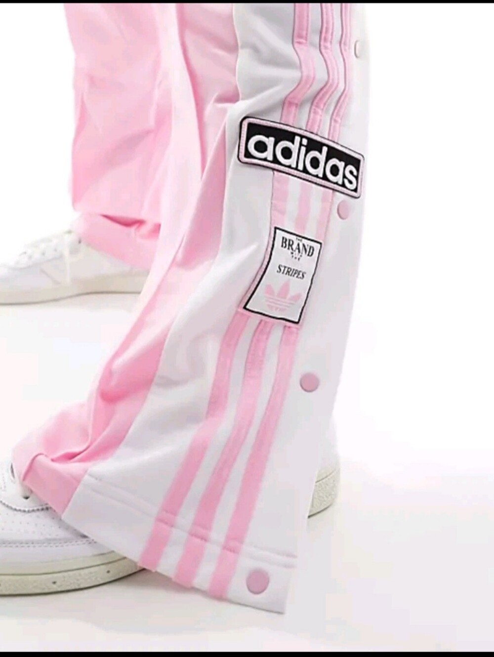 ADIDAS ORIGINALS WOMENS  ADIBREAK TREFOIL TRACK PANTS ~SIZE MEDIUM #IP0618 - Picture 3 of 12